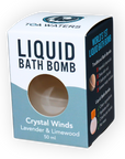 Crystal Winds Liquid Bath Bomb - Lavender and Limewood