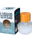 Crystal Winds Liquid Bath Bomb - Lavender and Limewood