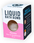 Havana Liquid Bath Bomb - Rum and Sandalwood