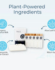 Liquid Bath Bombs and Loofah Sponge Gift Set