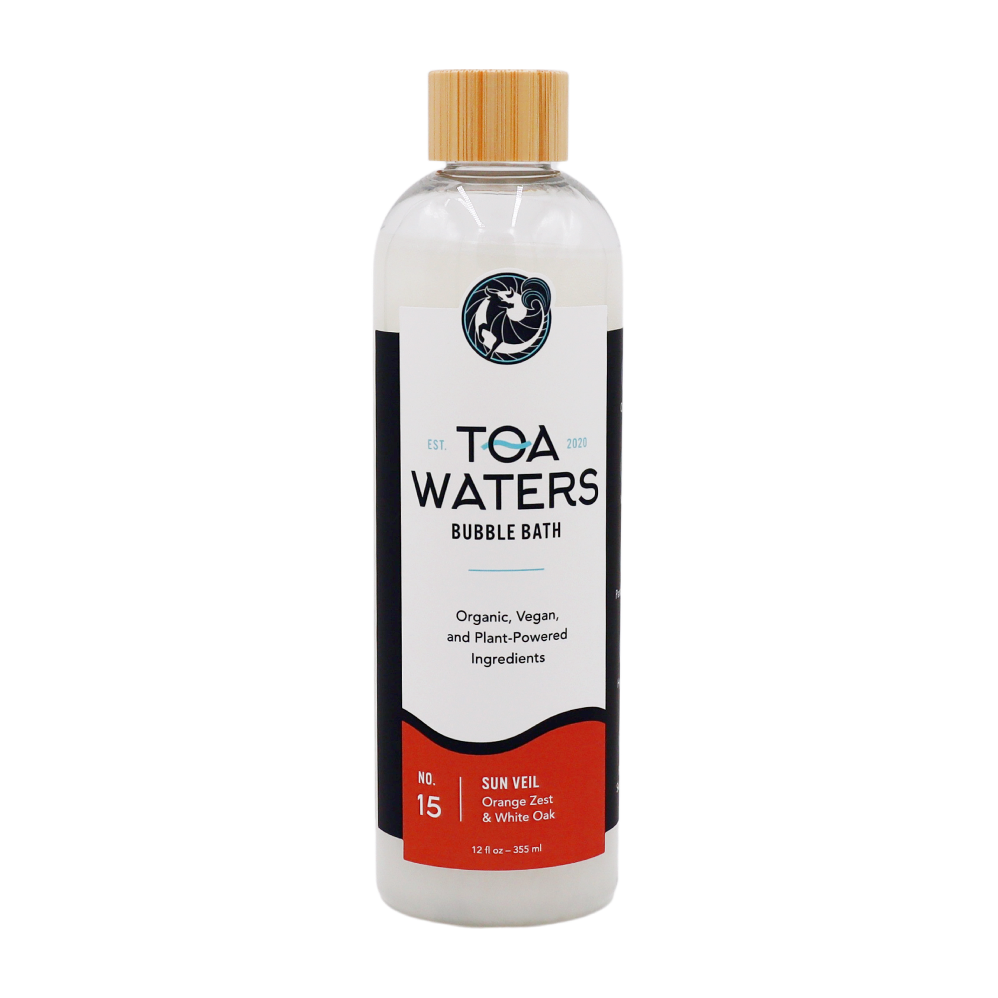 Sun Veil Bubble Bath - Orange Zest and White Oak