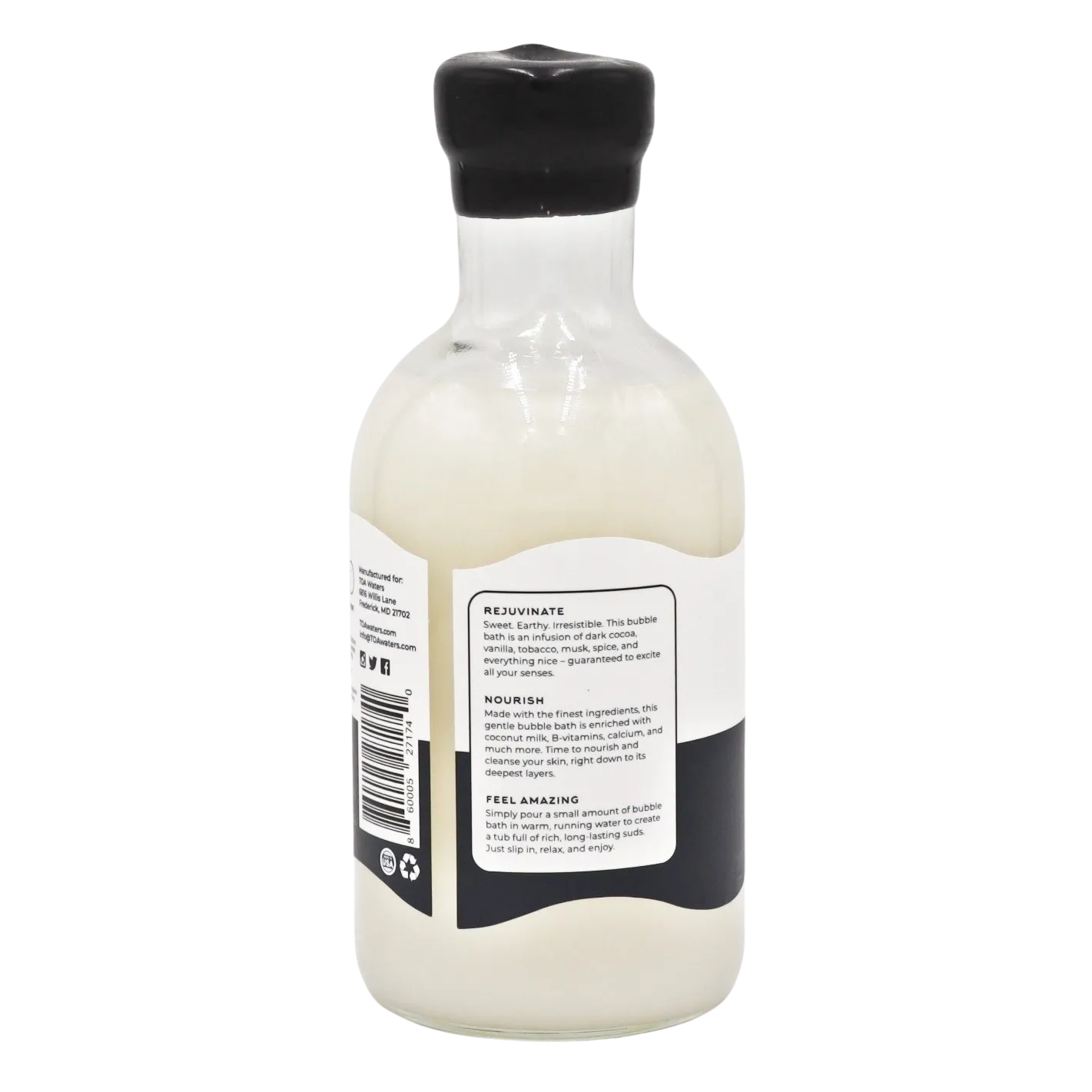 Sweet Temptation Bubble Bath - Dark Cocoa and Sweet Tobacco