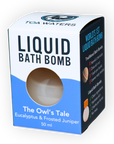 The Owl's Tale Liquid Bath Bomb - Eucalyptus, Vanilla, and Frosted Juniper
