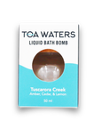 Tuscarora Creek Liquid Bath Bomb - Amber, Cedar, and Lemon
