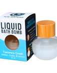 Tuscarora Creek Liquid Bath Bomb - Amber, Cedar, and Lemon