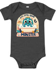 Just a Little Soak Monster Baby short sleeve one piece - TOA Waters