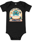 Just a Little Soak Monster Baby short sleeve one piece - TOA Waters