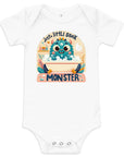 Just a Little Soak Monster Baby short sleeve one piece - TOA Waters
