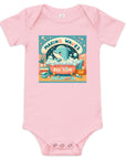 Making Waves Before Bedtime Baby short sleeve one piece - TOA Waters