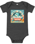 Making Waves Before Bedtime Baby short sleeve one piece - TOA Waters
