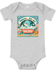 Making Waves Before Bedtime Baby short sleeve one piece - TOA Waters