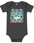 No More Trouble with Bubbles Baby short sleeve one piece - TOA Waters