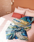 River Whisper Sherpa Blanket - TOA Waters