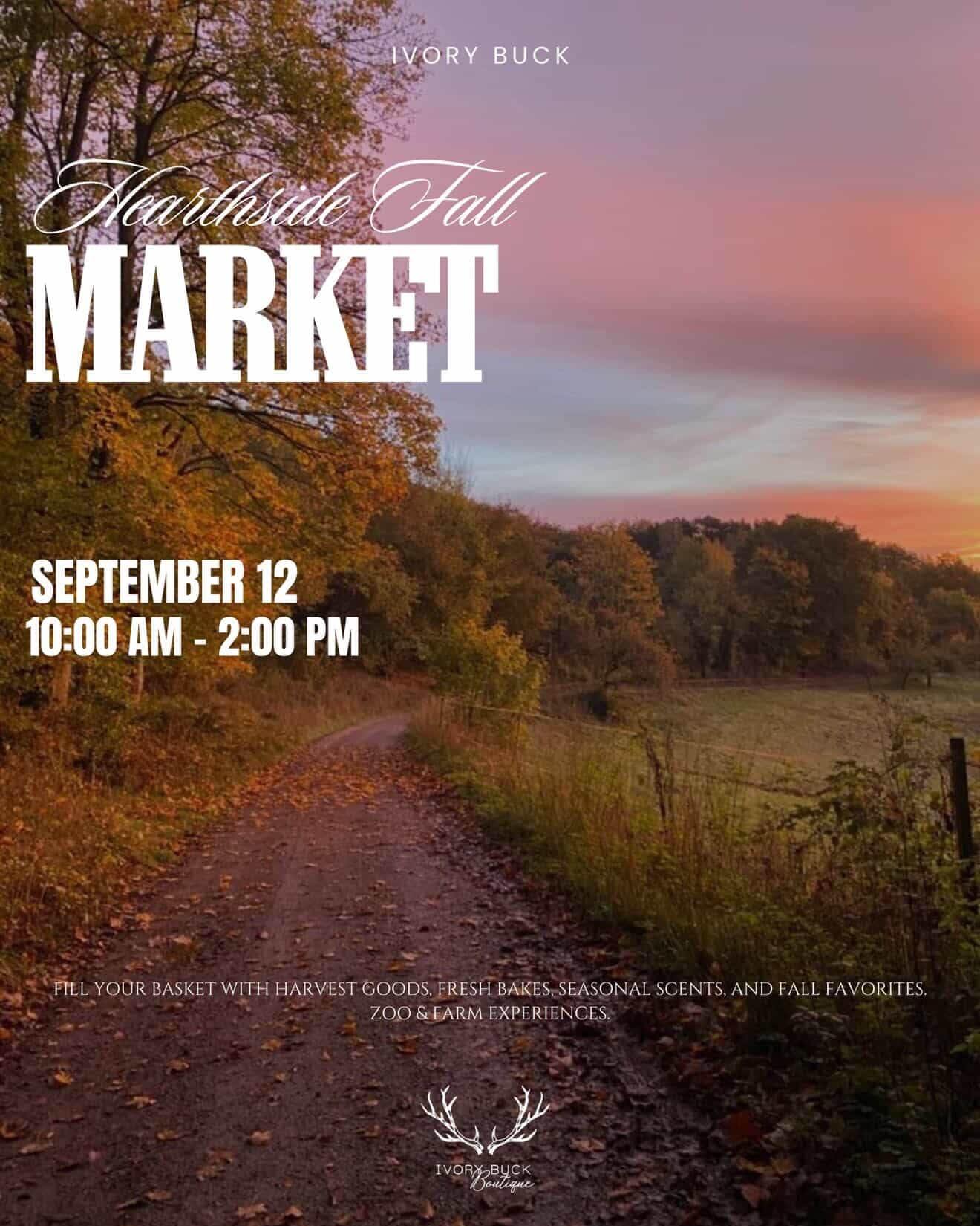 Cozy Up at the Hearthside Fall Market 2026