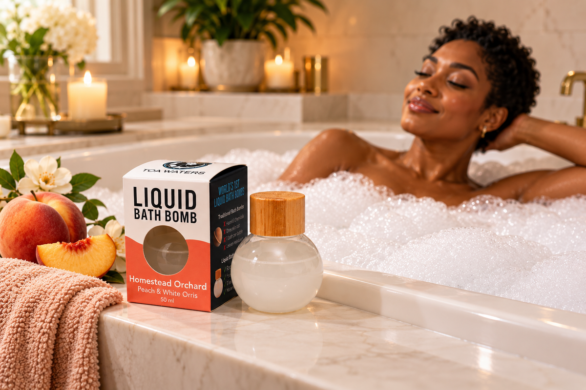 Meet Your New Favorite Escape: 4 New Liquid Bath Bombs