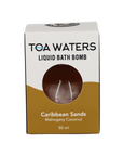 Caribbean Sands Liquid Bath Bomb - Mahogany Coconut