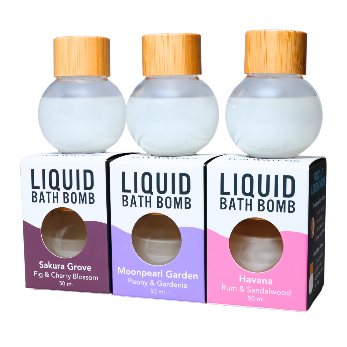 Flower Power Liquid Bath Bomb Series