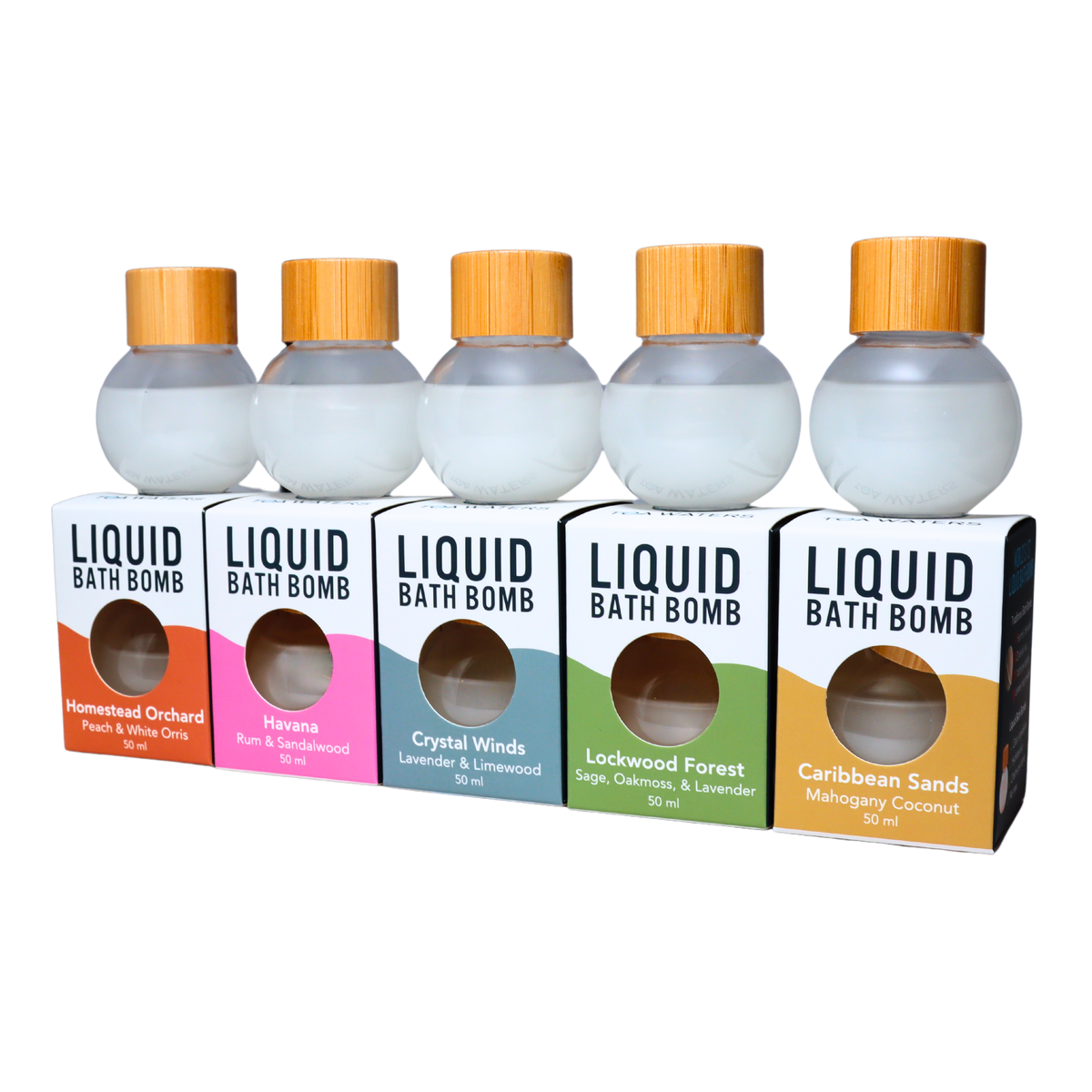 Forest to Shore Liquid Bath Bomb Collection