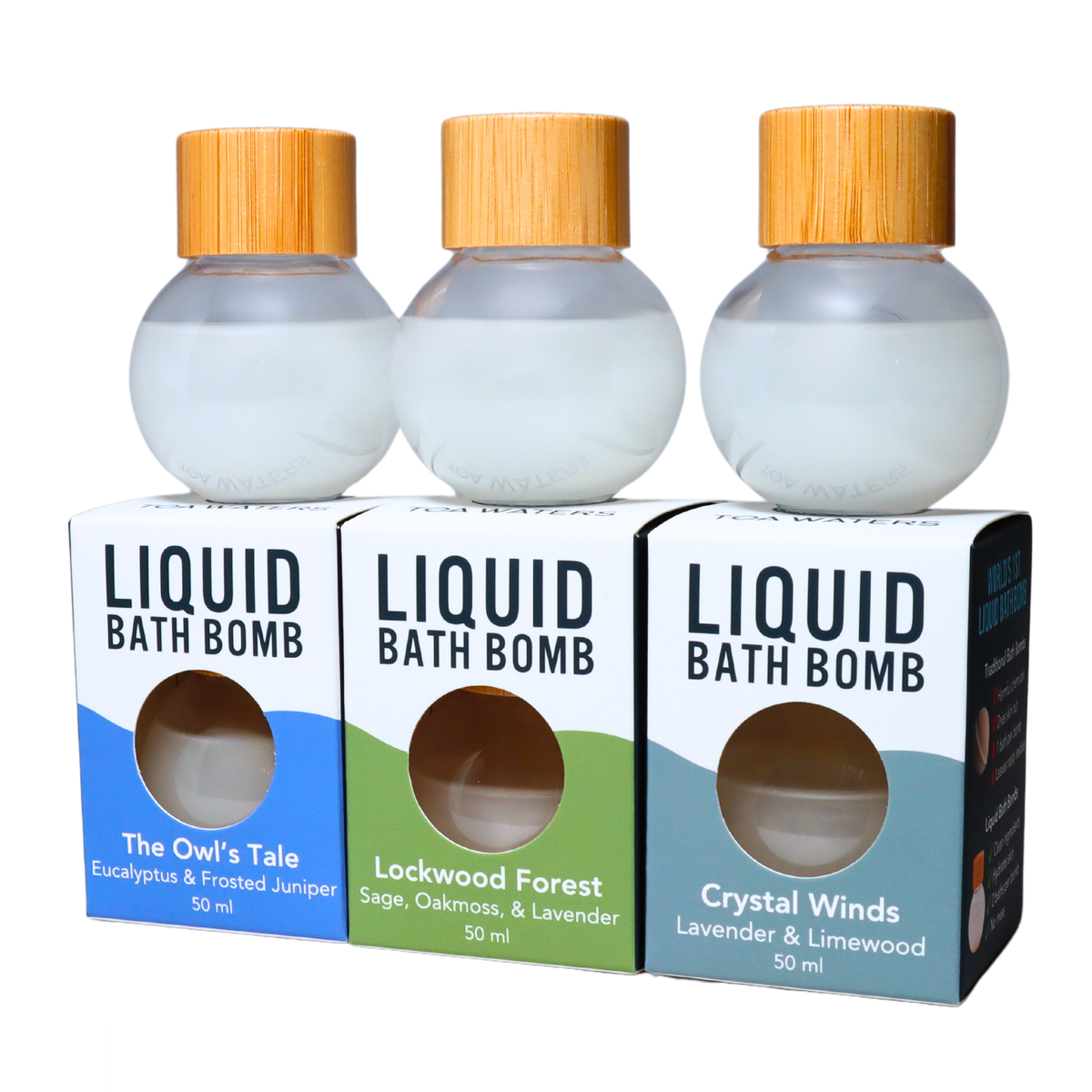 Prime Picks Liquid Bath Bomb Series