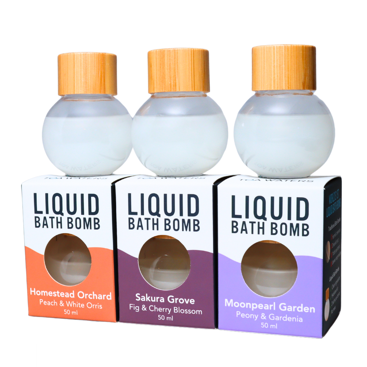 The Secret Garden Liquid Bath Bomb Series