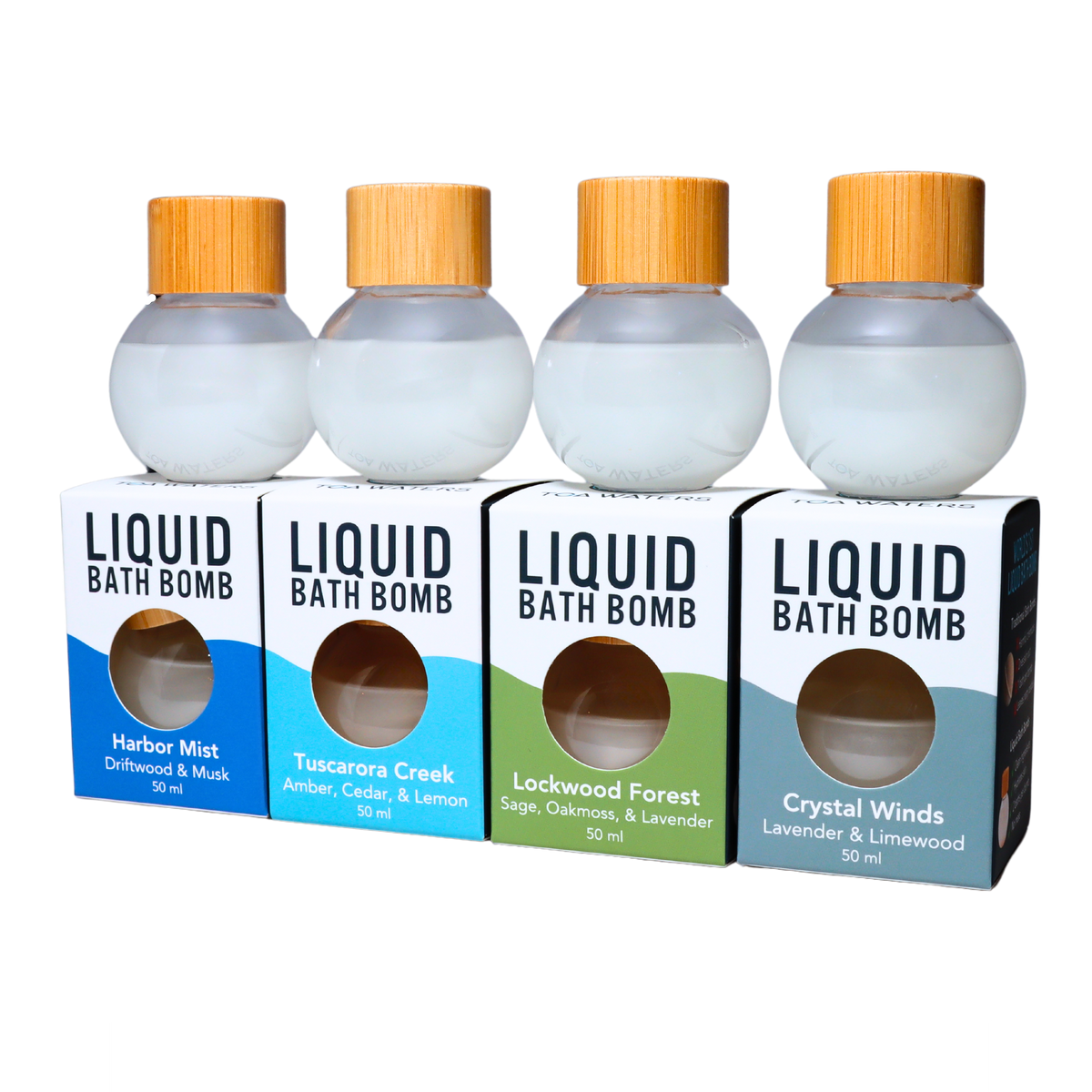 The Elemental Liquid Bath Bomb Series