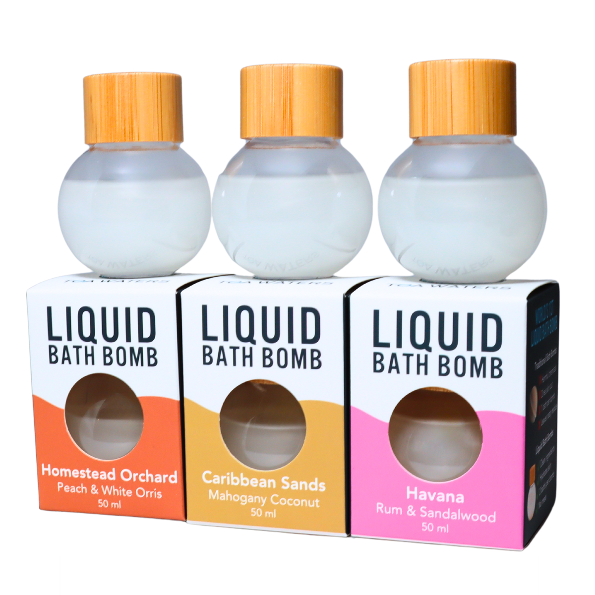 Tropical Escape Liquid Bath Bomb Series