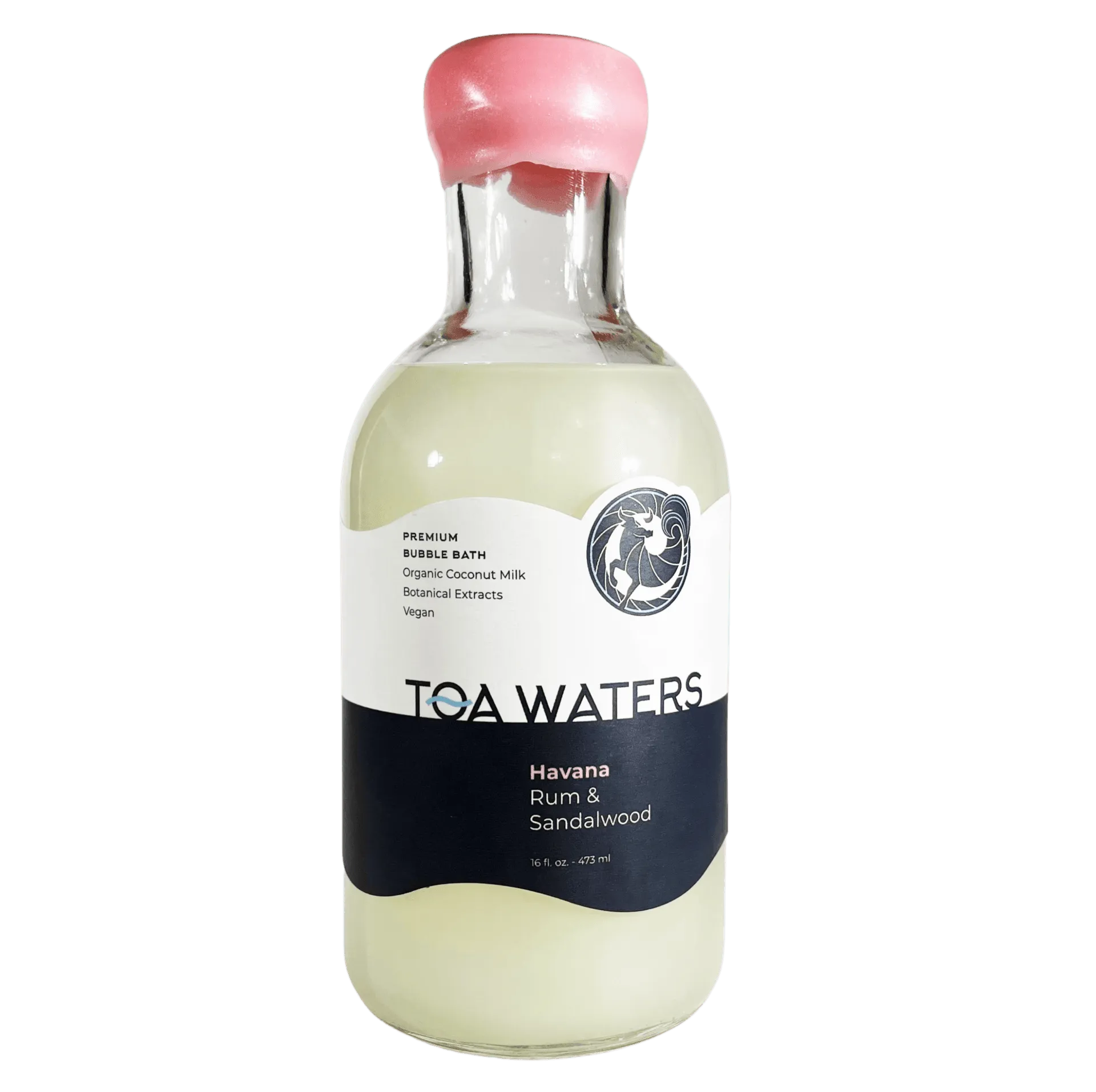 Havana Bubble Bath - Rum and Sandalwood - TOA Waters