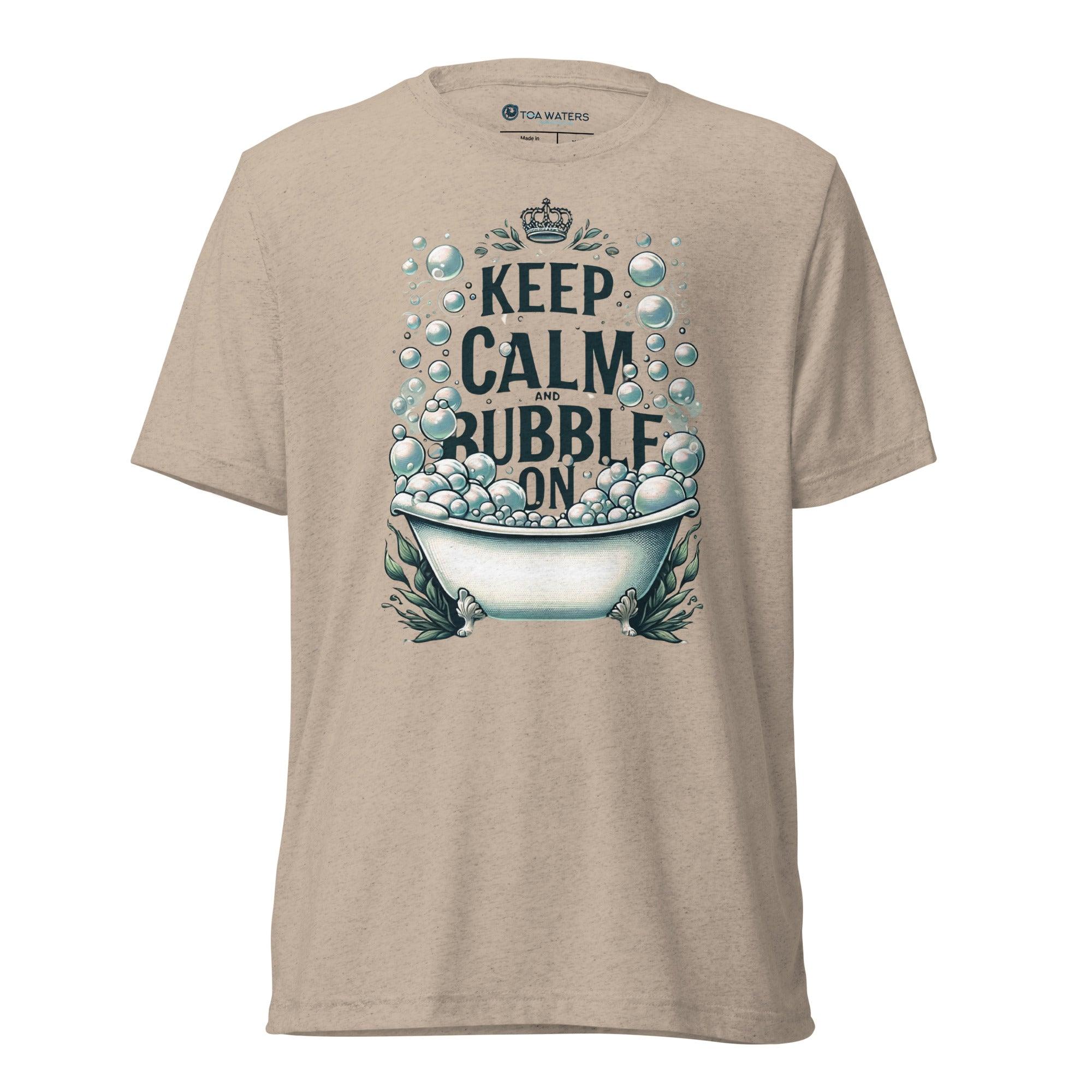 Keep Calm Short sleeve t-shirt - TOA Waters
