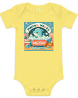 Making Waves Before Bedtime Baby short sleeve one piece - TOA Waters