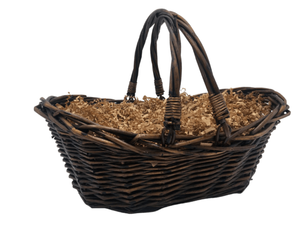 Brown wicking basket