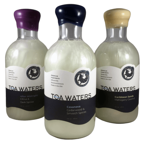 TOA Waters Premium Bubble Bath: Three pack series