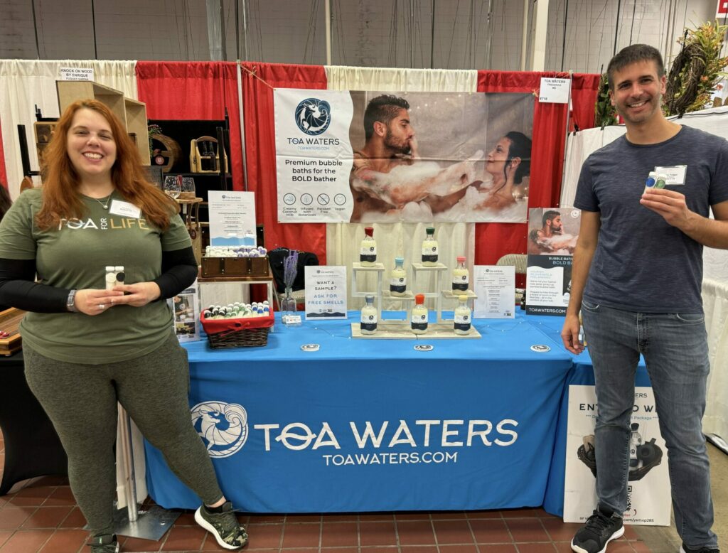 TOA Waters Booth Display